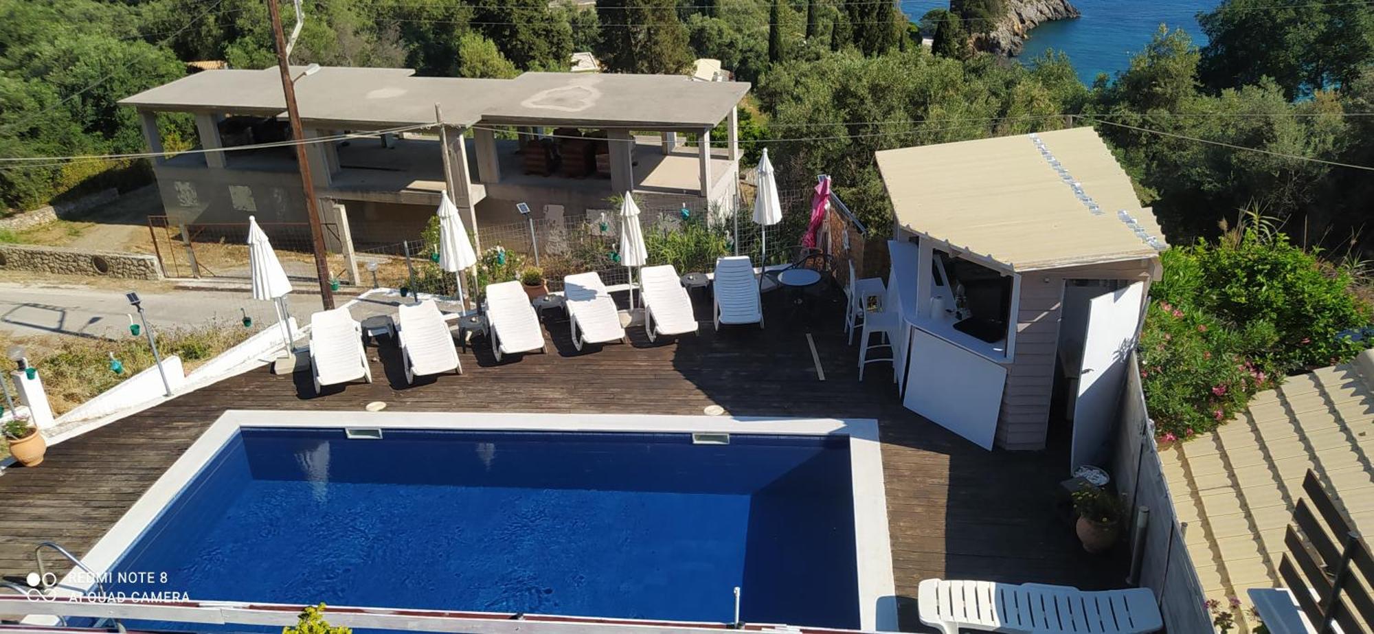 spyridoula studio Paleokastritsa Exterior foto